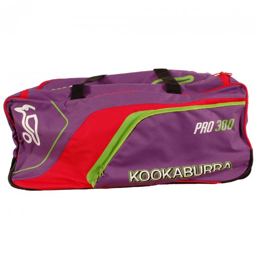 Kookaburra Pro 300 Cricket Wheelie Bag Purple