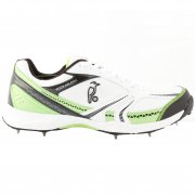 Pro 500 Dual Option Senior Cricket Shoes White & Green