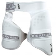 Kookaburra Senior Pro Guard 500 RH Thigh Pads White