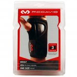 McDavid Level 3 Adjustable Wrist Brace (L/H) Black