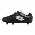 Lotto Play Off Junior Soft Ground Velcro Football Boots Black