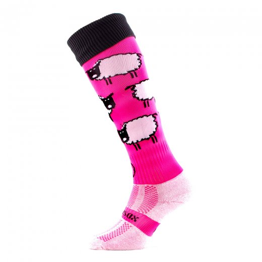 WackySox Love Ewe Too Pink Medium