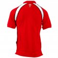 manav WRU Contrast Men's Polo Red