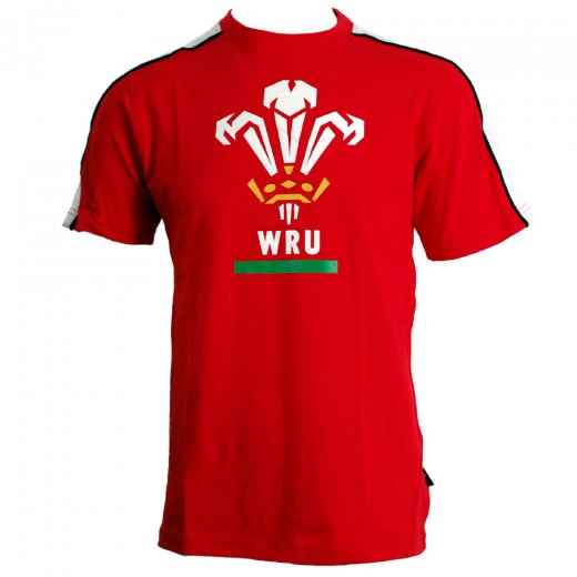 manav WRU Contrast Mens Tee Red