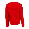 manav WRU Full Zip Kids Hoody Red