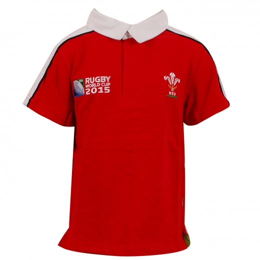 manav WRU Junior RWC 2015 Supporters Polo Red