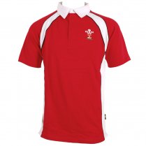 manav WRU Men's Rugby Shortsleeve Shirt Red