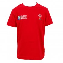 manav WRU RWC 2015 Junior Supporters Tee Red