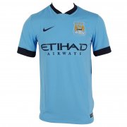 Nike Manchester City FC Home Shortsleeve Adult Jersey 2014/15 Light Blue