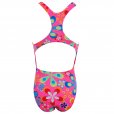 Maru Spiro Pacer Rave Girls Swimming Costume Pink