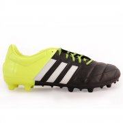 adidas Men's Ace 15.3 Firm/Artificial Ground Football Boots Black