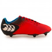 Canterbury Men's Control Club 6 Stud Red