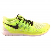 Nike Men's Free 5.0 Running Trainer Yellow