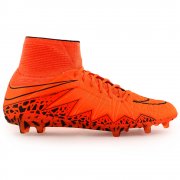 Nike Men's Hypervenom Phantom II Firm Ground Boots Orange