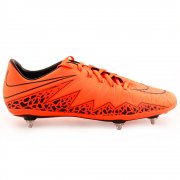 Nike Men's Hypervenom Phelon II Soft Ground Boots Orange