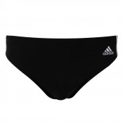 adidas Men's Infintex 3 stripes Trunk Black