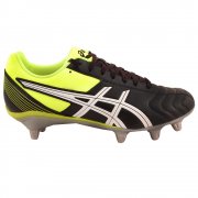 Asics Men's Lethal Tackle Soft Ground Rugby Boots Black