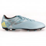 adidas Men's messi15.3 Firm/Artificial Ground Boots Silver