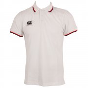 Canterbury Men's Tipped Polo White