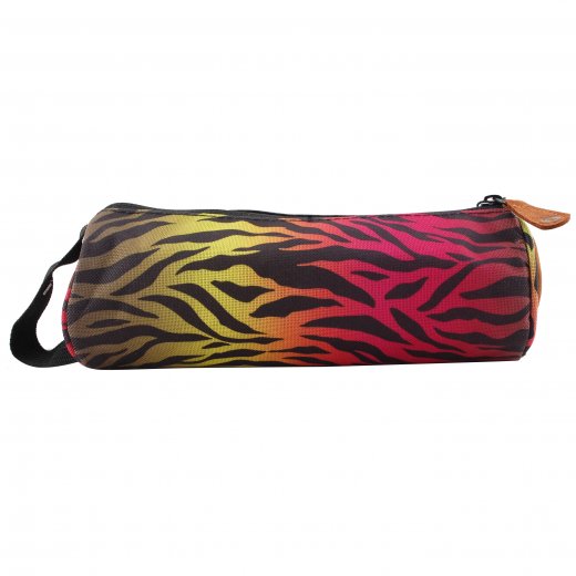 Mi-Pac Hot Zebra Print Pencil Case Multi