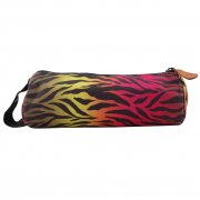 Mi-Pac Hot Zebra Print Pencil Case Multi