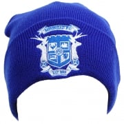 Minehead Youth FC Knitted Beanie Blue