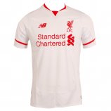 New Balance Liverpool FC 2015/16 Adult Away Replica Short Sleeve Shirt White