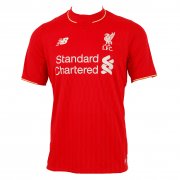 New Balance Liverpool FC 2015/16 Men's Home Replica Short Sleeve Shirt Red