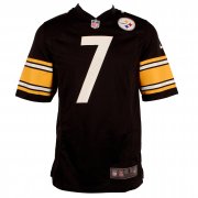 Nike NFL Pittsburgh Steelers (Roethlisberger) Men's American Football Jersey Black