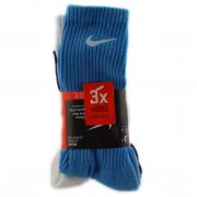 Nike 3 Pack Cushion Crew Youth Socks Multi