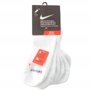 3 Pack Dri-Fit Cushion Quarter Socks White