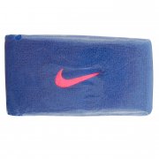 Swoosh Double Wristband Blue