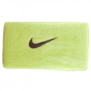 Swoosh Double Wristband Green