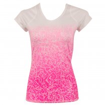 Nike Advantage Printed Women's Shortsleeve Tennis Top Pink