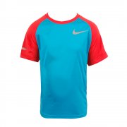 Nike Boys' Miler GFX Short-sleeve Crew T-Shirt Blue