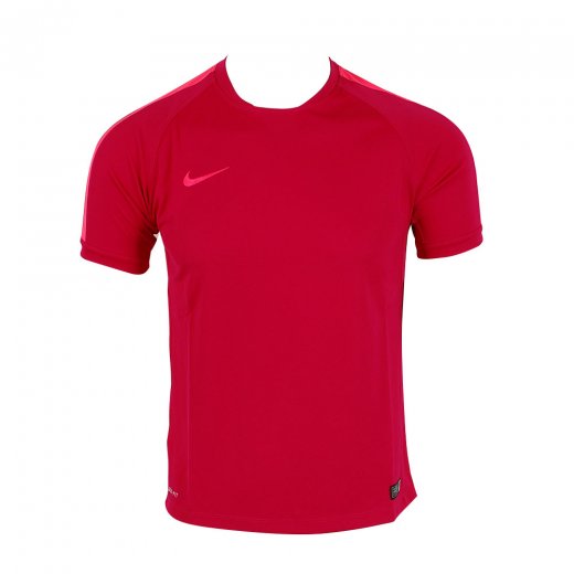 Nike Boys' Squad Flash Football Training Shortsleeve Top Pink