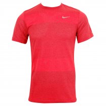 Nike Dri-Fit Cool Tailwind Stripe Men's Tee Red