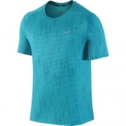 Nike Dri-FIT Miler Fuse Men's Running Tee Light Blue