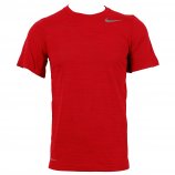 Nike Dri-fit Touch Heathered Men's Short Sleeve Tee Red