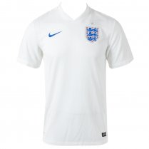 England Home Shortsleeve Replica Jersey 2014 White