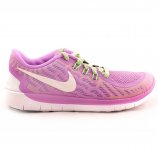 Nike Free 5.0 Girls Running Shoes Purple