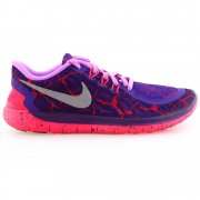 Nike Free 5.0 Lava Girls' Running Trainers Purple