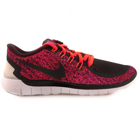 Nike Free 5.0 Print Women's Running Trainers Purple