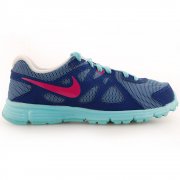 Nike Girls' Revolution 2 Running Shoe Blue