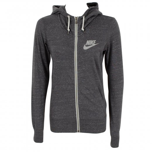 Nike Gym Vintage Women's Full Zip Hoody Grey