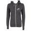 Gym Vintage Women's Full Zip Hoody Grey