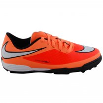 Nike Hypervenom Phade Junior Astro Turf Boots Orange