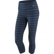 Nike Legend Dri-FIT Cotton Tight Zig Dot Women's Training Capris Blue