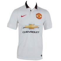 Nike Manchester United FC Away Shortsleeve Adult Jersey 2014/15 White