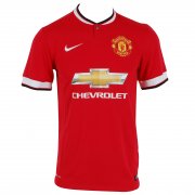 Manchester United FC Home Shortsleeve Adult Jersey 2014/15 Red